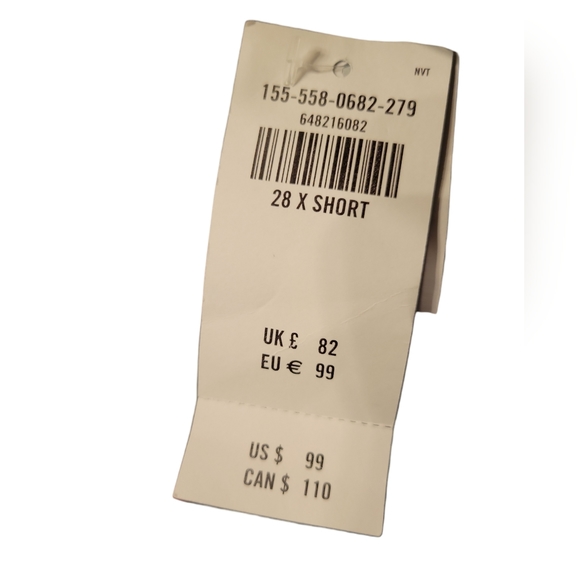 Abercrombie & Fitch, NWT, Jeans, The Ankle Straight, Ultra High Rise, Wom 28/6 X - Picture 4 of 6